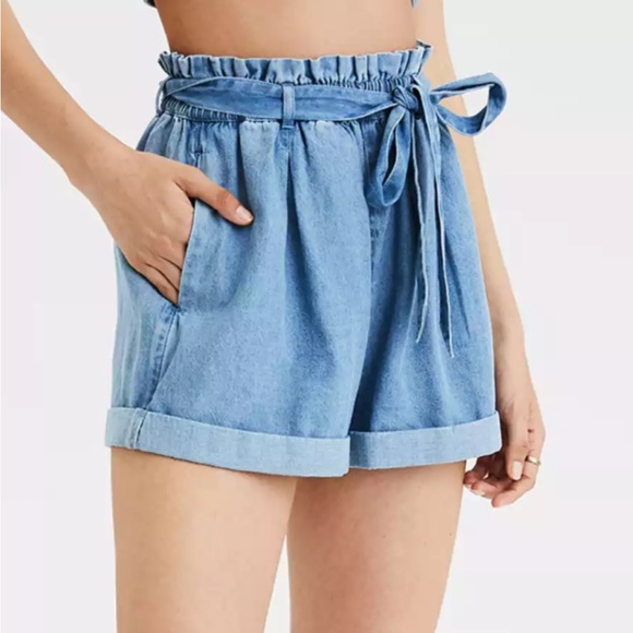 AE High-Waisted Paperbag Short - Picture 4 of 4